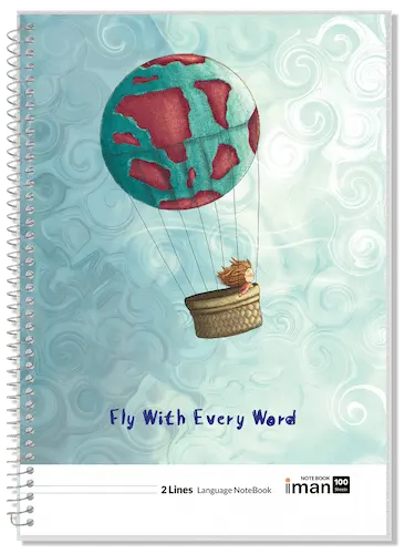 دفتر مجلد دو خط 100 برگ - Image 3
